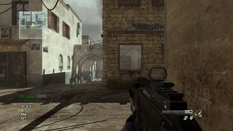 Gameplay on Seatown during a GSC script test