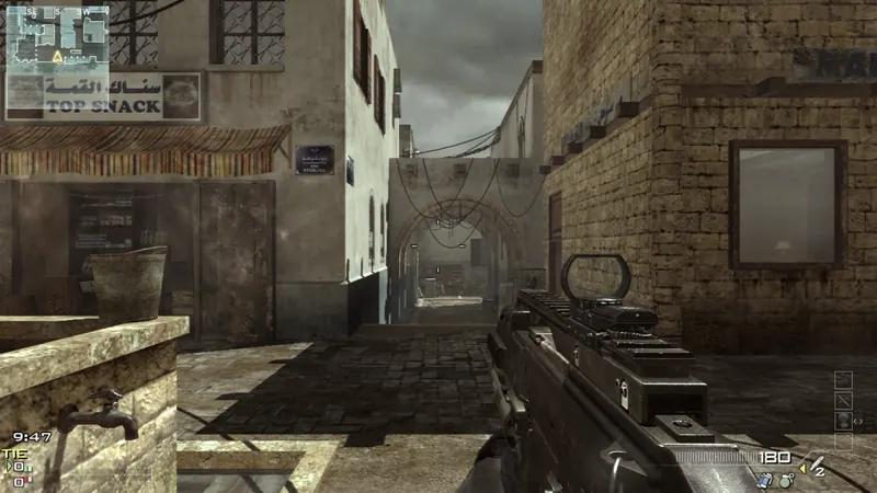 In-game HUD in PS3 style on Seatown